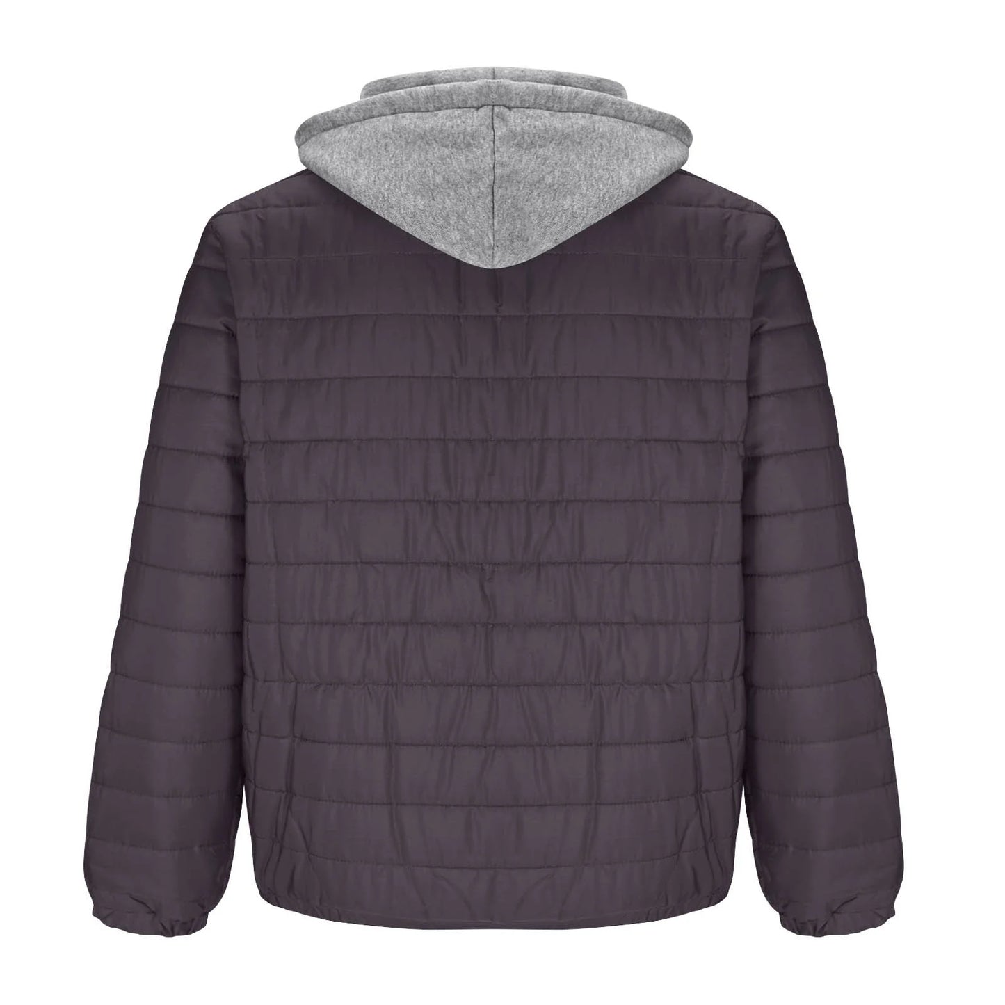 Mens Winter Coats Men'S Solid Color Hooded Jacket Cotton Padded Jacket Fashion Cotton Padded Jacket Men'S Warm Cotton Padded Jacket